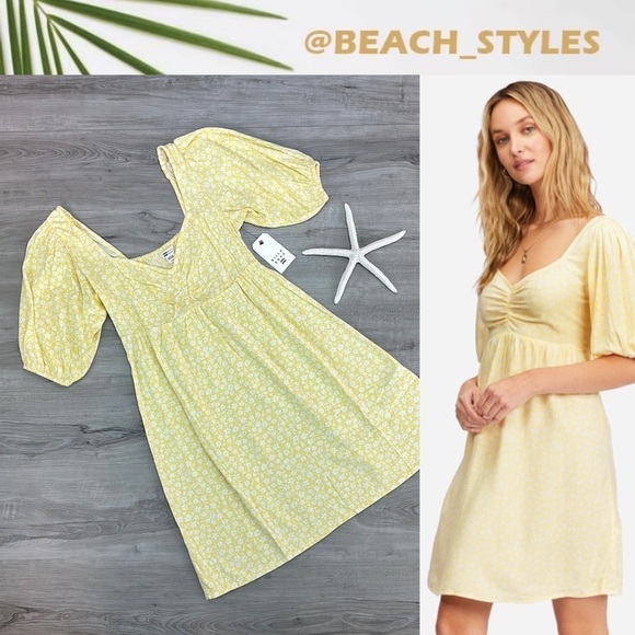🔆BILLABONG🔆 SEA SIDE DRESS - Picture 1 of 14
